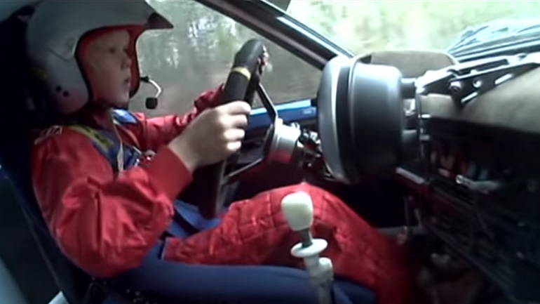 Δείτε πώς οδηγούσε ο Kalle Rovanpera στην ηλικία των 8 ετών